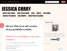 Tablet Screenshot of jesscorryclips.wordpress.com