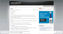 Desktop Screenshot of mahuabangla.wordpress.com