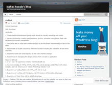 Tablet Screenshot of mahuabangla.wordpress.com