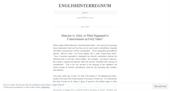 Desktop Screenshot of englishinterregnum.wordpress.com