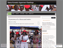 Tablet Screenshot of nkrawlings.wordpress.com