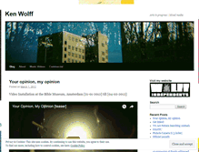 Tablet Screenshot of kenwolff.wordpress.com