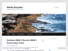 Tablet Screenshot of herdissuryatna.wordpress.com