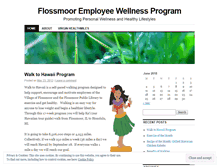 Tablet Screenshot of flossmoorwellnesscommittee.wordpress.com