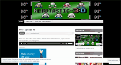 Desktop Screenshot of nerdtasticin3d.wordpress.com