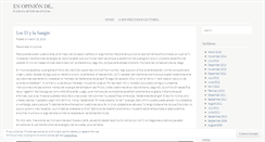 Desktop Screenshot of enopinionde.wordpress.com