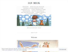 Tablet Screenshot of ianbeck.wordpress.com