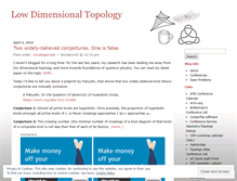 Tablet Screenshot of ldtopology.wordpress.com