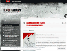 Tablet Screenshot of pencerahan9.wordpress.com