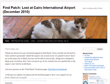 Tablet Screenshot of findpatch.wordpress.com