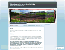 Tablet Screenshot of musselburghbmx.wordpress.com