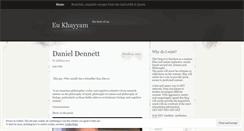Desktop Screenshot of eukhayyam.wordpress.com