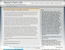 Tablet Screenshot of jordansfarm.wordpress.com