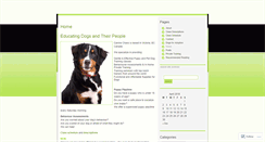 Desktop Screenshot of caninechaos.wordpress.com