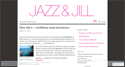 Desktop Screenshot of jazzandjill.wordpress.com