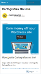 Mobile Screenshot of cartografiasonline.wordpress.com