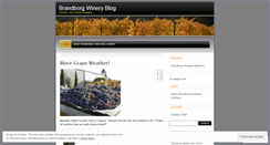 Desktop Screenshot of brandborgwine.wordpress.com