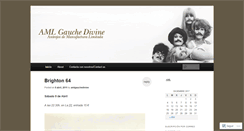 Desktop Screenshot of amlgauchedivine.wordpress.com