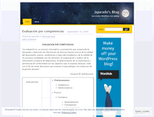 Tablet Screenshot of jajurado.wordpress.com