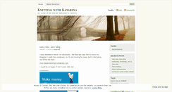 Desktop Screenshot of katarinaknits.wordpress.com