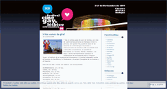 Desktop Screenshot of fancinegay2009.wordpress.com
