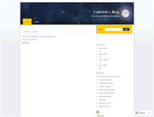 Tablet Screenshot of callelink.wordpress.com