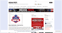 Desktop Screenshot of indianapreps.wordpress.com