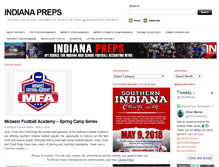 Tablet Screenshot of indianapreps.wordpress.com