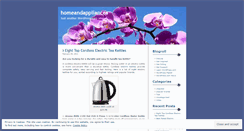 Desktop Screenshot of homeandappliances.wordpress.com