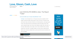 Desktop Screenshot of lovegloom.wordpress.com