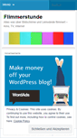 Mobile Screenshot of flimmerstunde.wordpress.com