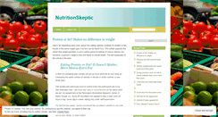 Desktop Screenshot of nutritionskeptic.wordpress.com