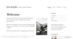 Desktop Screenshot of jessekoepke.wordpress.com