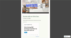 Desktop Screenshot of baystaterugnewproducts.wordpress.com