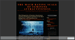 Desktop Screenshot of machratingscale.wordpress.com