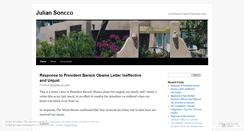 Desktop Screenshot of juliansoncco.wordpress.com