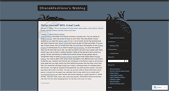 Desktop Screenshot of dhanakfashions.wordpress.com