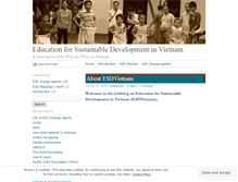 Tablet Screenshot of esdvietnam.wordpress.com