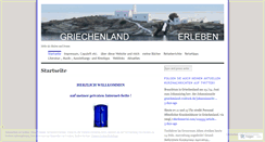 Desktop Screenshot of griechenlanderleben.wordpress.com