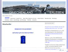 Tablet Screenshot of griechenlanderleben.wordpress.com