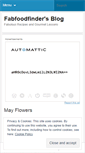 Mobile Screenshot of fabfoodfinder.wordpress.com