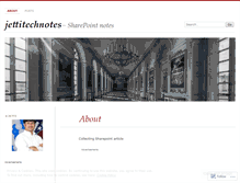 Tablet Screenshot of jettitechnotes.wordpress.com