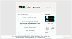 Desktop Screenshot of milanotrepuntozero.wordpress.com