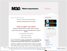 Tablet Screenshot of milanotrepuntozero.wordpress.com