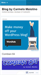 Mobile Screenshot of cmaiolino.wordpress.com