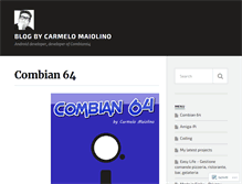 Tablet Screenshot of cmaiolino.wordpress.com
