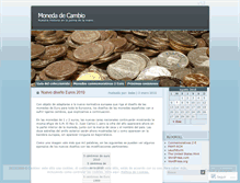 Tablet Screenshot of monedadecambio.wordpress.com