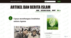 Desktop Screenshot of 100artikelislam.wordpress.com