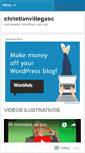 Mobile Screenshot of christianvillegasc.wordpress.com