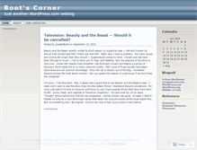 Tablet Screenshot of jungleboot.wordpress.com